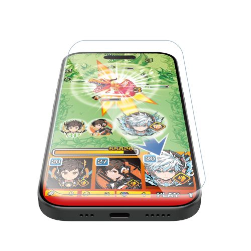 iPhone 17/ガラスフィルム/ゲーミング/サムライ/ダイヤモンドコート