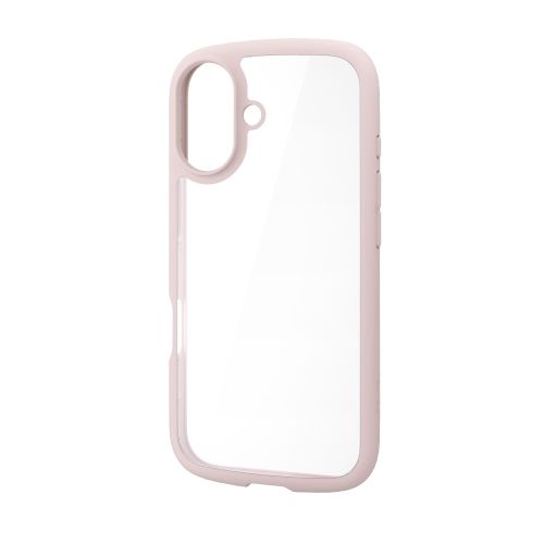 iPhone 17/TOUGH SLIM LITE/フレームカラー/メタルステッカー付/ピンク