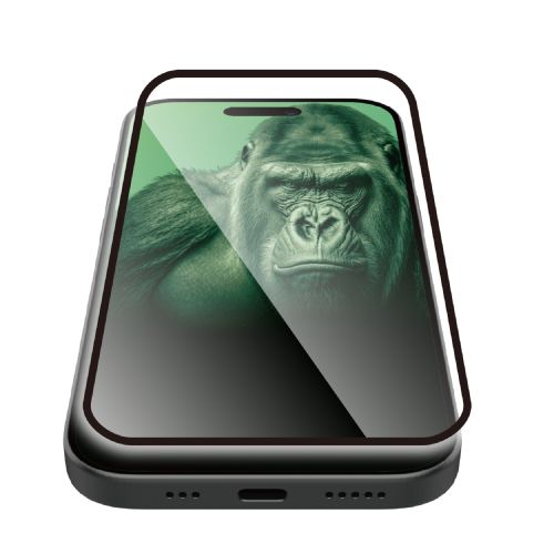 iPhone Air/ガラスフィルム/フレーム付き/ゴリラ/0.21mm