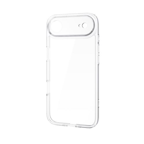 iPhone Air/ハイブリッドケース/極限/メタルステッカー付/クリア