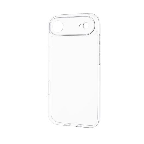 iPhone Air/ソフトケース/極限/メタルステッカー付/クリア