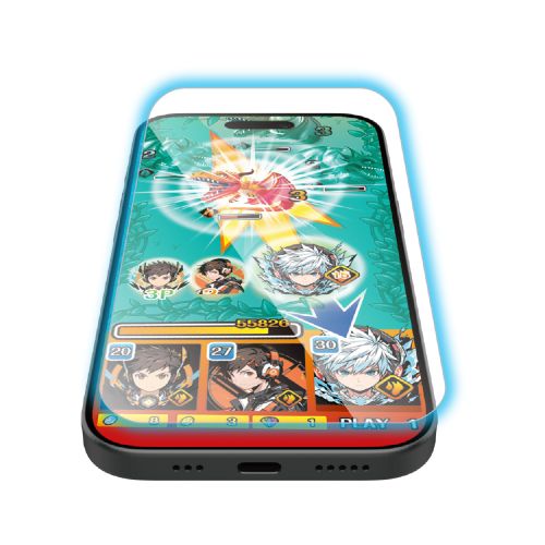 iPhone 17 Pro/ガラスフィルム/ゲーミング/ゴリラ/ブルーライトカット