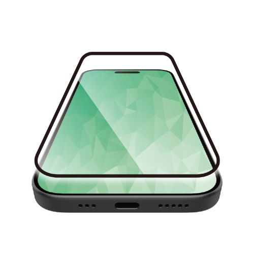 iPhone 17 Pro/フルカバーガラス/高透明