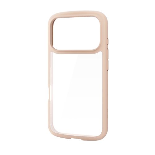 iPhone 17 Pro/TOUGH SLIM LITE/フレームカラー/メタルステッカー付/ベージュ