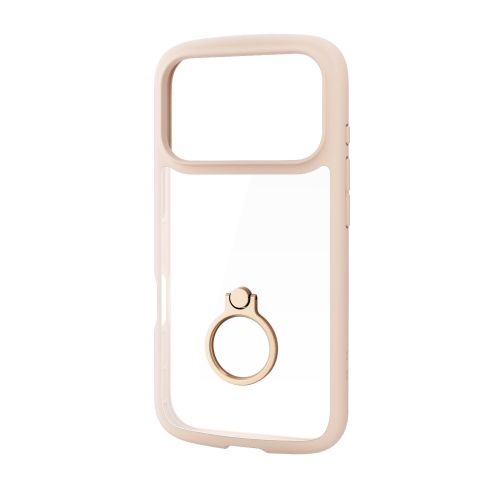 iPhone 17 Pro/TOUGH SLIM LITE/フレームカラー/リング付/ベージュ