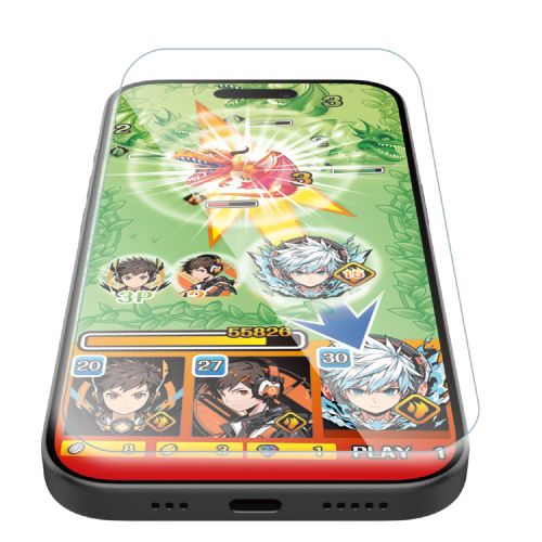 iPhone 17 Pro Max/ガラスフィルム/ゲーミング/高透明/ダイヤモンドコート