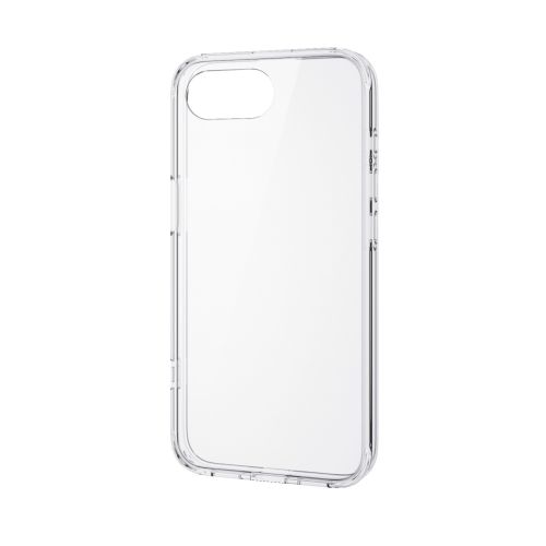 iPhone 16e/ハイブリッドケース/ガラス/クリア