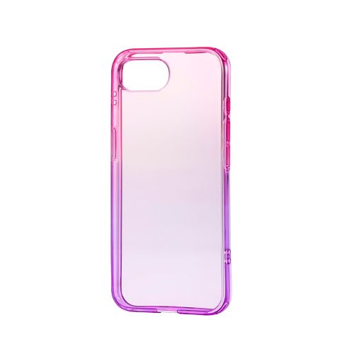 iPhone 16e/ソフトケース/グラデーションカラー/Meliano/サクラ×ラベンダー