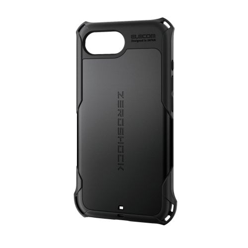 iPhone 16e/ハイブリッドケース/ZEROSHOCK/ブラック