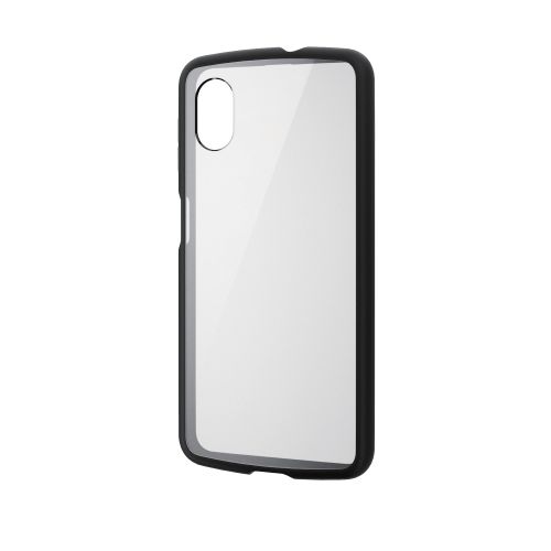 Galaxy A23 5G(SC-56C/SCG18)用ハイブリッドケース/TOUGH SLIM LITE/フレームカラー/背面クリア/ブラック