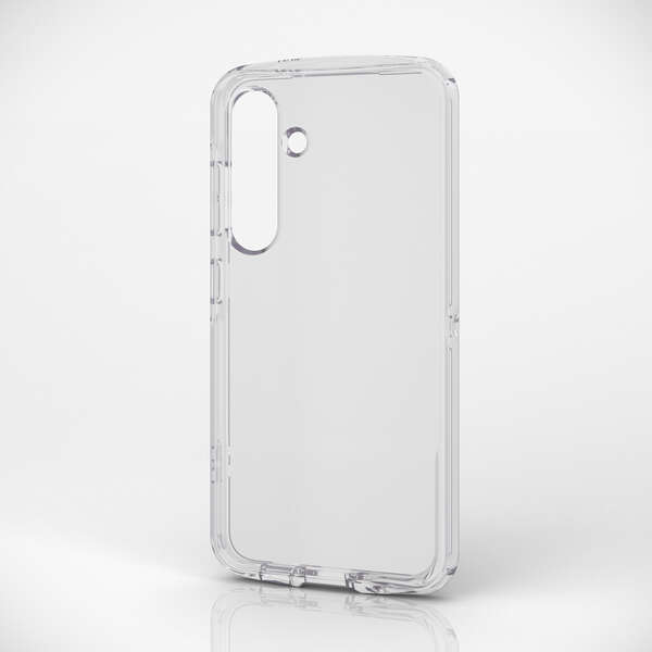 Galaxy S24 (SC-51E)用ソフトケース/TOUGH SLIM LITE/衝撃吸収/ストラップシート付属/クリア