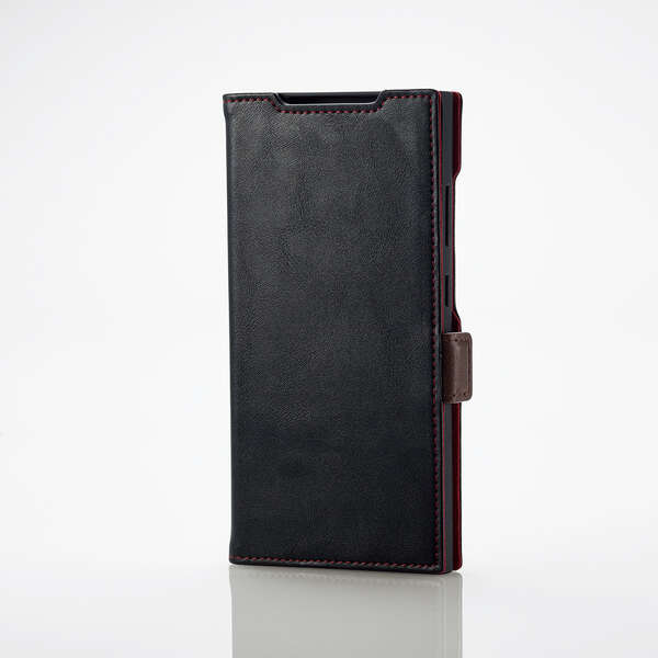 Galaxy S24 Ultra (SC-52E)用レザーケース/手帳型/耐衝撃/NEUTZ/磁石付き/ブラック