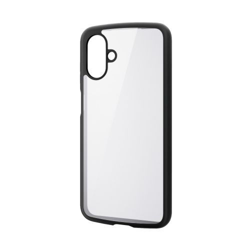 Galaxy A25 5G(SC-53F)/ハイブリッドケース/TOUGH SLIM LITE/フレームカラー/背面クリア/ブラック