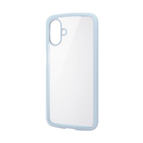 Galaxy A25 5G(SC-53F)/ハイブリッドケース/TOUGH SLIM LITE/フレームカラー/背面クリア/ライトブルー