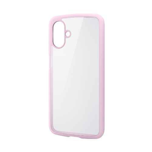 Galaxy A25 5G(SC-53F)/ハイブリッドケース/TOUGH SLIM LITE/フレームカラー/背面クリア/ピンク