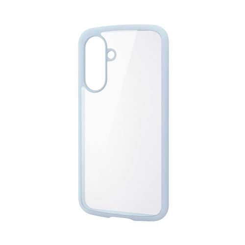 Galaxy A36 5G/ハイブリッドケース/TOUGH SLIM LITE/フレームカラー/背面クリア/ライトブルー