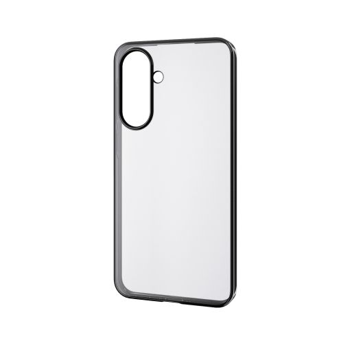 Galaxy A36 5G/ソフトケース/サイドメッキ/メタリック加工/メタリックブラック