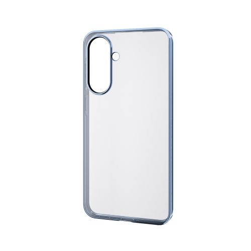 Galaxy A36 5G/ソフトケース/サイドメッキ/メタリック加工/メタリックペールブルー