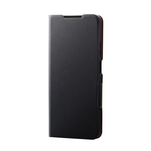 OPPO A3 5G/レザーケース/手帳型/UltraSlim/薄型/磁石付き/ブラック