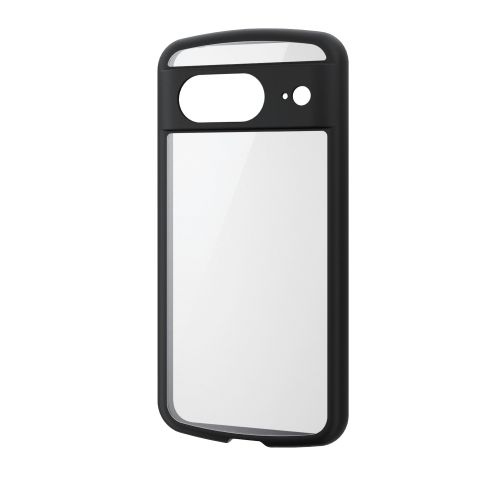 Google Pixel 8用ハイブリッドケース/TOUGH SLIM LITE/フレームカラー/背面クリア/ブラック