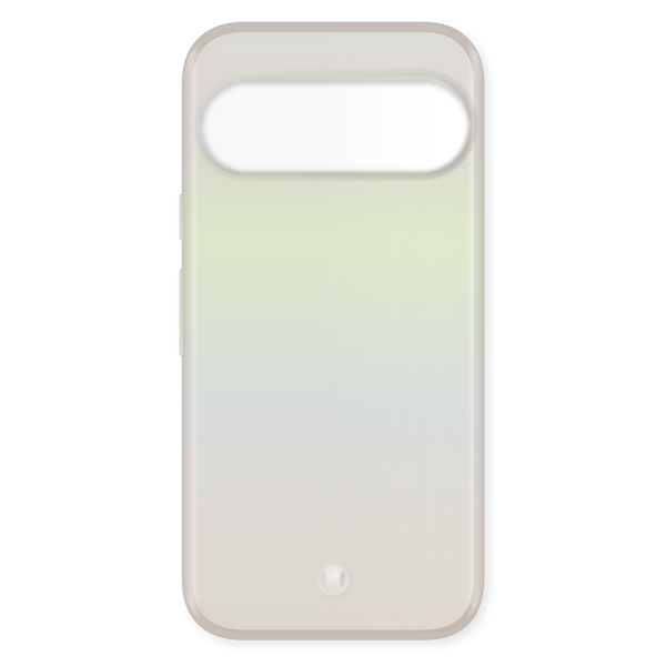 Google Pixel 9/Google Pixel 9 Pro/ソフトケース/meliano/クリアオーロラ/ホワイト