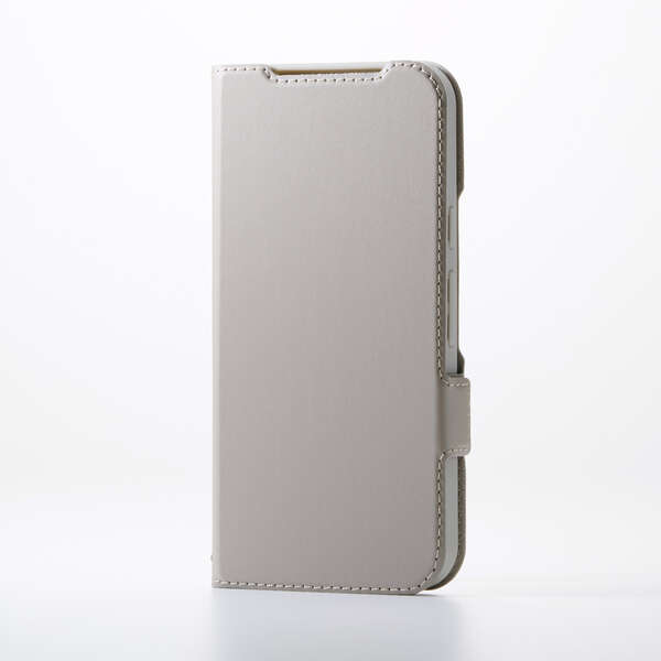 Google Pixel 9a/ソフトレザーケース/薄型/磁石付/MAGKEEP/グレージュ
