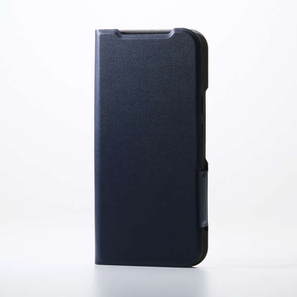 Google Pixel 9a/レザーケース/手帳型/UltraSlim/薄型/磁石付き/ネイビー