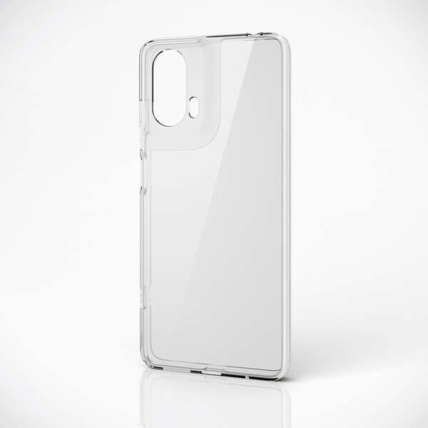 moto g24用ハイブリッドケース/極み/クリア