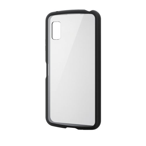 AQUOS wish3 (SH-53D)用ハイブリッドケース/TOUGH SLIM LITE/フレームカラー/背面クリア/ブラック