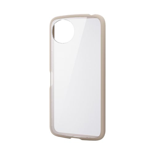 AQUOS wish5/TOUGH SLIM LITEケース/フレームカラー/カフェオレ