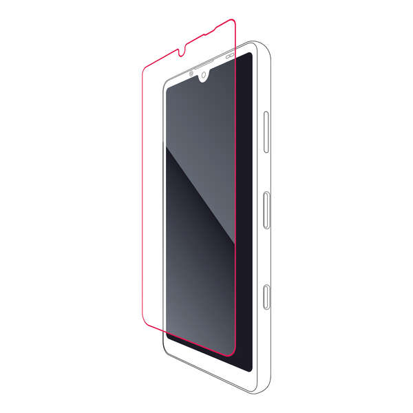 Xperia Ace II用ガラスフィルム/0.33mm
