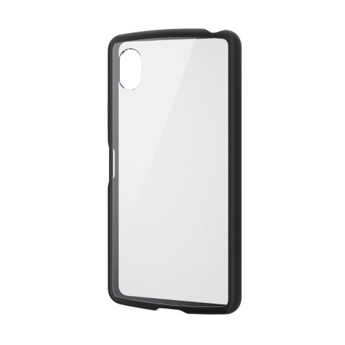 Xperia Ace III(SO-53C/SOG08)用ハイブリッドケース/TOUGH SLIM LITE/フレームカラー/背面クリア/ブラック