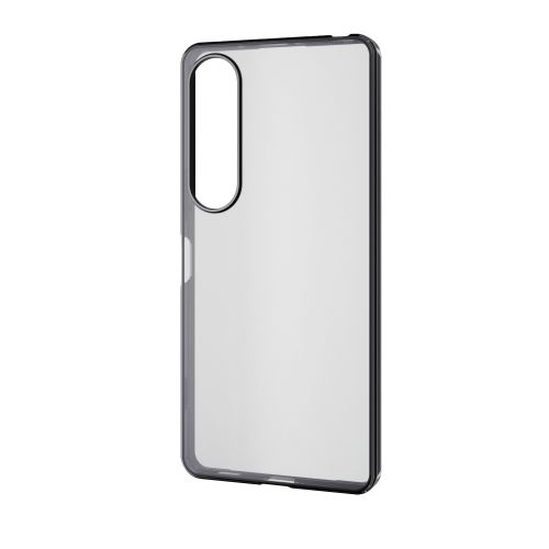 Xperia 1 VI (SO-51E)用ソフトケース/極限保護/メタリック加工/メタリックブラック