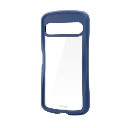 Xperia 10 VII (SO-52F)/ハイブリッドケース/Grippy/フレームカラー/ネイビー