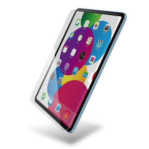 iPad 第10世代モデル用保護フィルム/リアルガラス/高透明