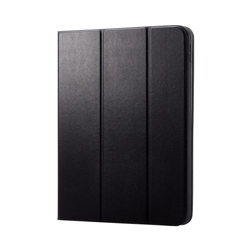 iPad 10.9inch(第10世代)用フラップケース/360度回転/Apple Pencil収納/スリープ対応/ブラック