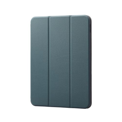 iPad 第10世代モデル用フラップケース/スリープ対応/グリーン