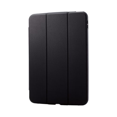 iPad 10.9inch(第10世代)用ハイブリッドケース/TOUGH SLIM LITE/フレームカラー/フラップ付き/ブラック