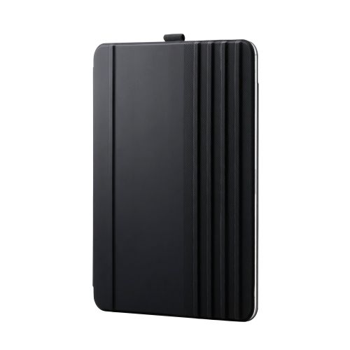 13インチiPad Pro(M4)/フラップケース/ソフトレザー/ドローイング/アングル8段階/スリープ対応/ブラック