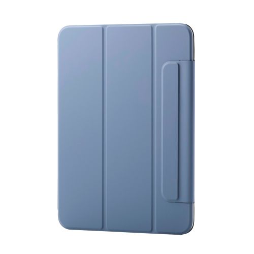 iPad 11インチ(A16)/10.9インチ(第10世代)/フラップケース/超薄型/マグネット装着/スリープ対応/ブルーグレー