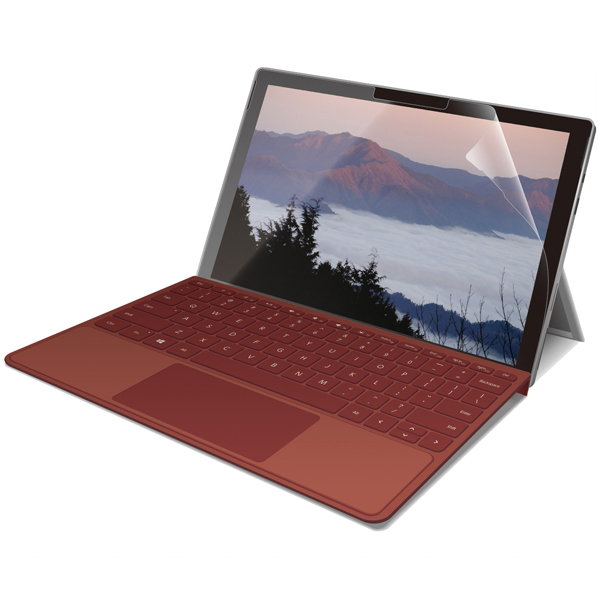 Surface Pro 7/Pro 6/Surface Pro 2017年モデル用保護フィルム/防指紋/光沢