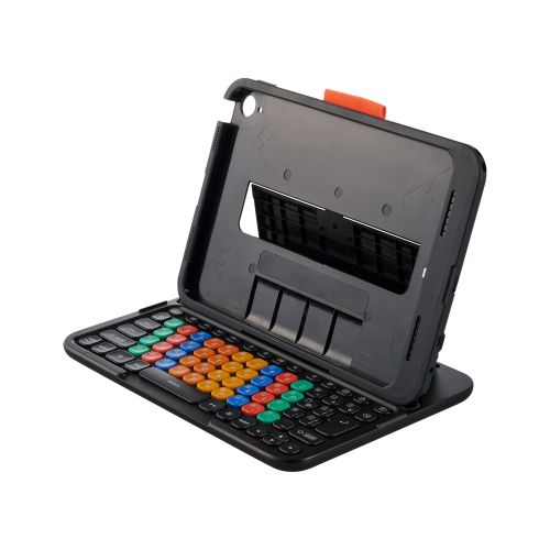 KEY PALETTO Folio/タブレットケース一体型/分離式/有線接続/iPad第10世代・iPad(16A)/かな無し/映像出力対応