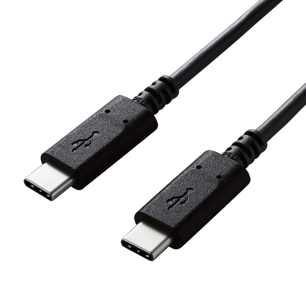 USB2.0ケーブル/C-Cタイプ/認証品/USB Power Delivery対応/3A出力/3.0m/ブラック