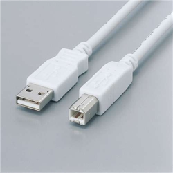 フェライトコア内蔵USB2.0対応ケーブル(ABタイプ)
