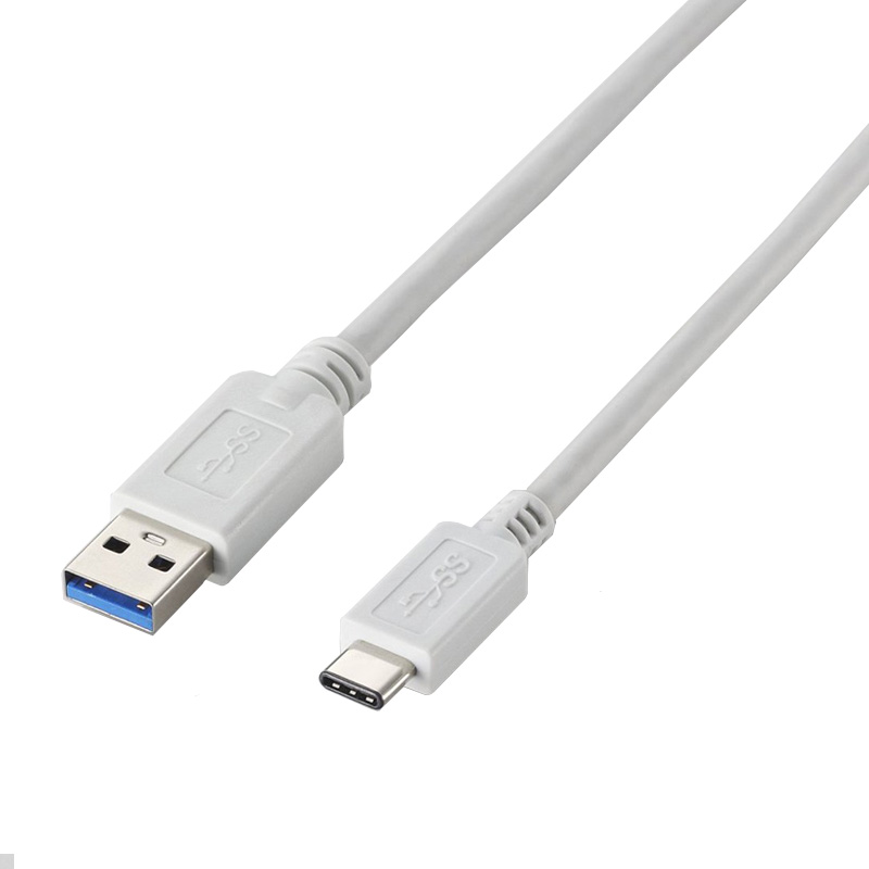 USB3.1ケーブル/for Apple/A-Cタイプ/ノーマル/1.0m/ホワイト