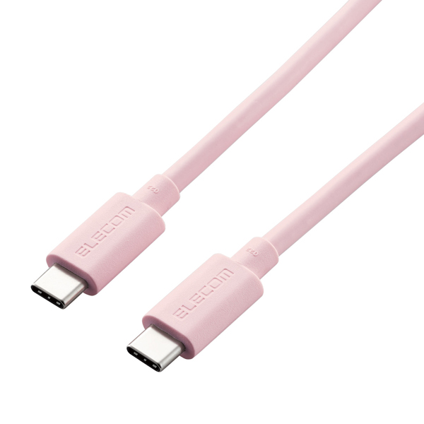 USB4ケーブル/C-Cタイプ/0.8m/ピンク