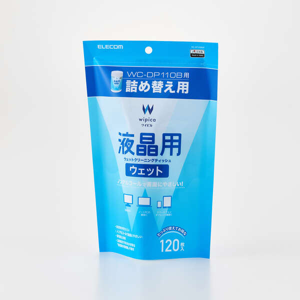 ウェットティッシュ/液晶用/詰替/120枚