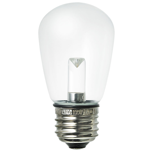 LED電球 サイン球 防水 E26 CL色