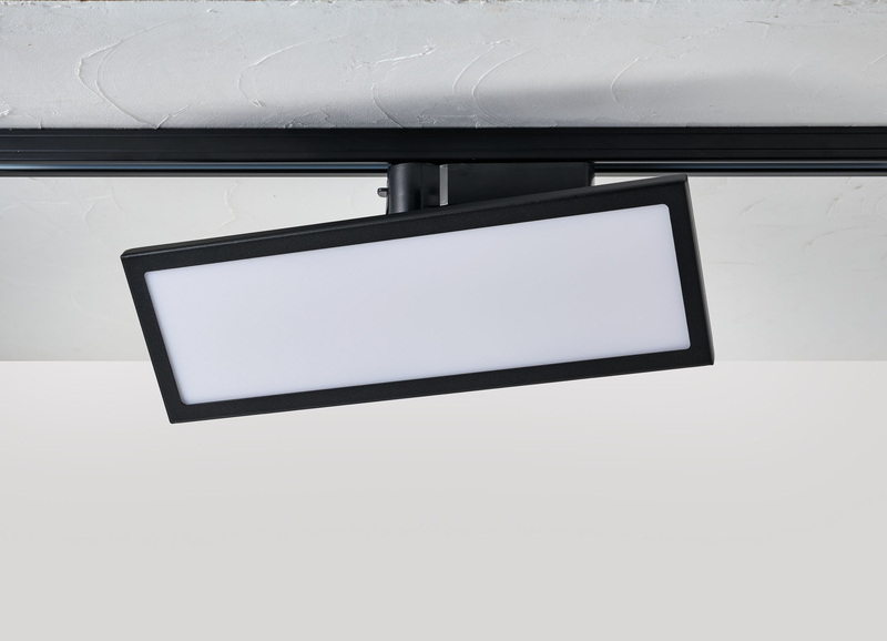 LEDライティングバー用ライト パネル形 ブラック