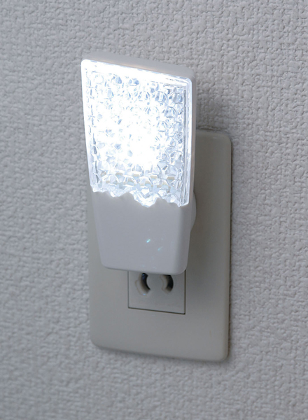 LEDセンサー付ライト ホワイト